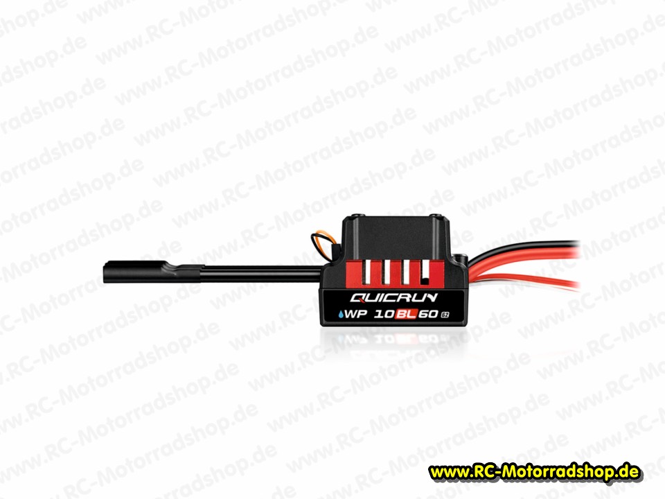 HW30107300: Hobbywing QuicRun WP10BL60 G2 Brushless Regler 60A 2-3s (official Stock ESC 2025) HW30107300